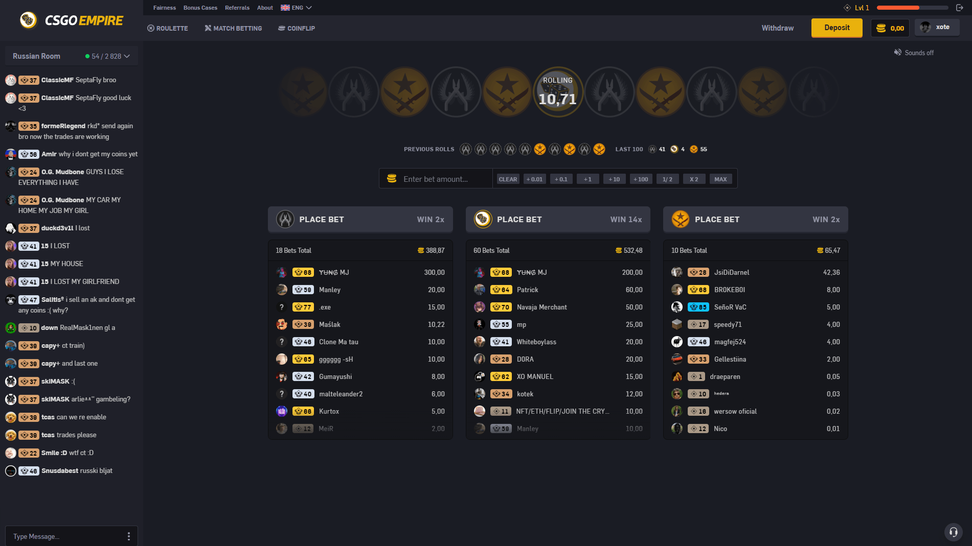 CSGOEmpire ScreenShot 1