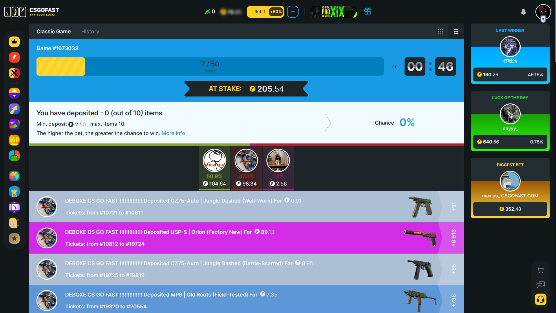 CSGOFast ScreenShot 1