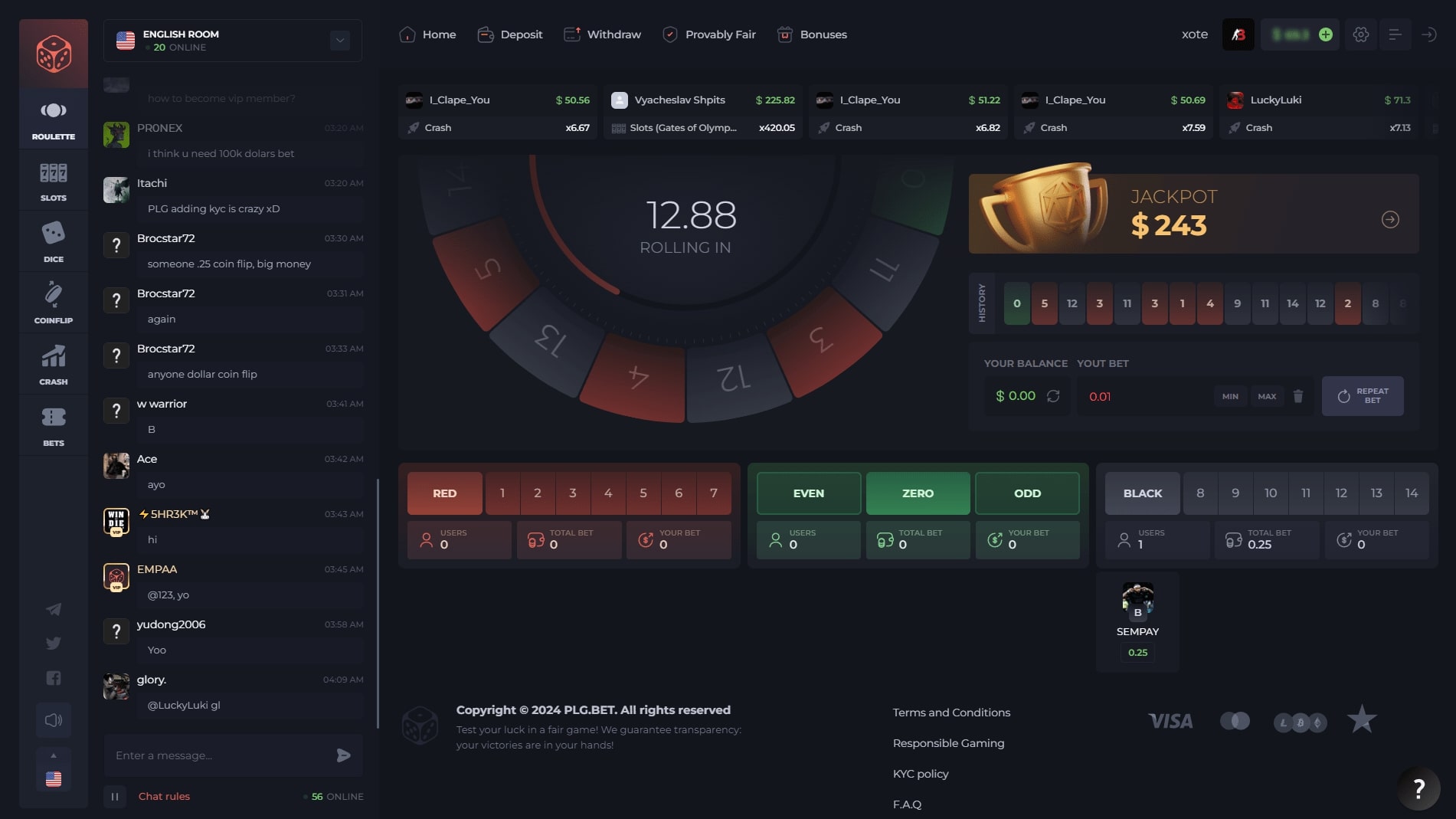 CSGOPolygon Roulette ScreenShot