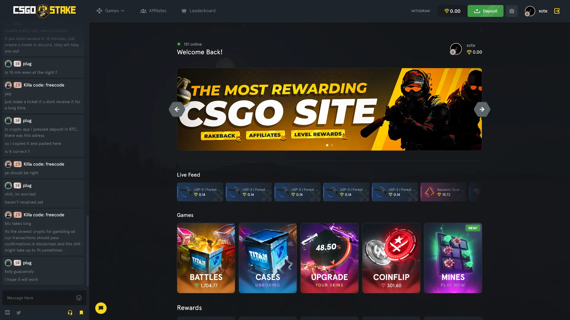 CSGOStake ScreenShot 1