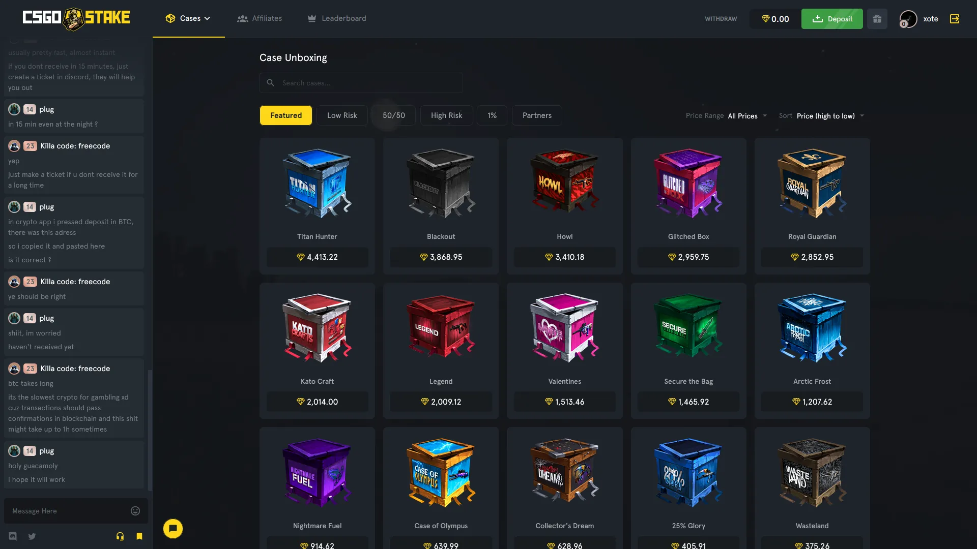 CSGOStake ScreenShot 2