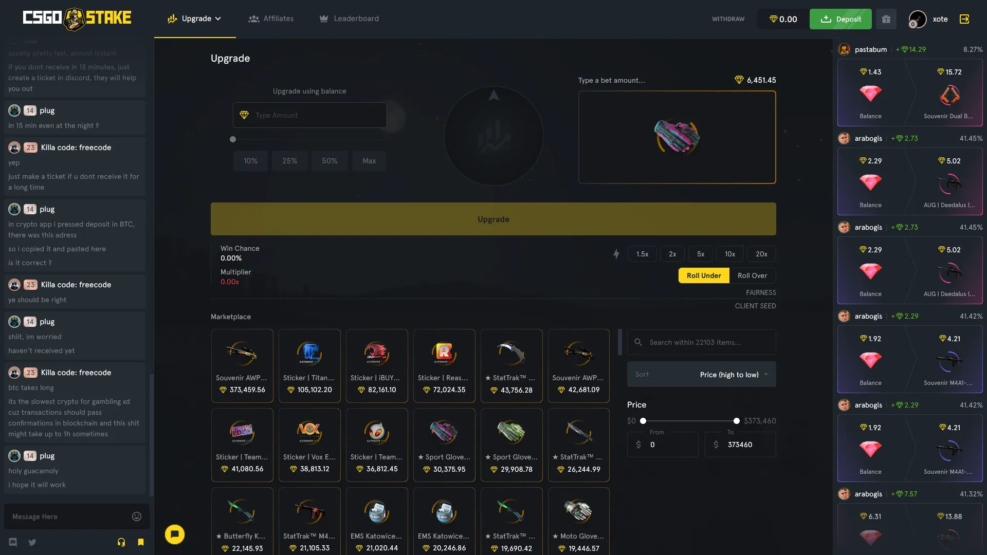 CSGOStake ScreenShot 5