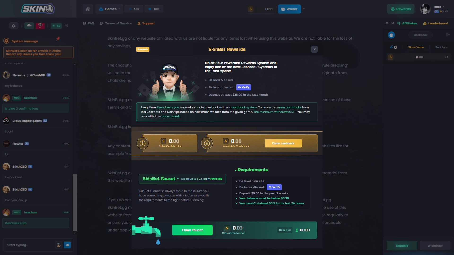 Skinbet.gg ScreenShot 5