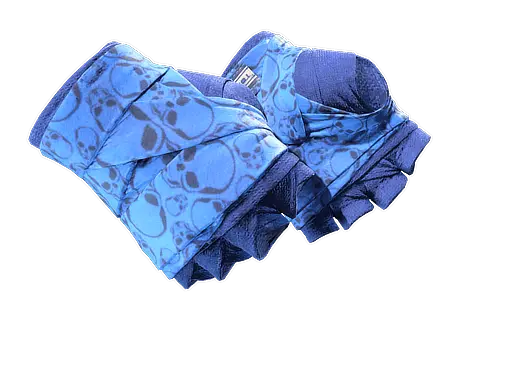 Hand Wraps | Cobalt Skulls