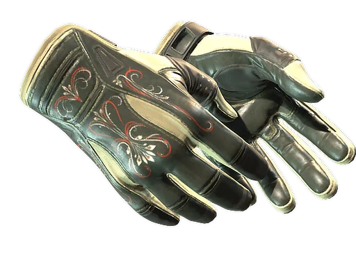 Sport Gloves | Creme Pinstripe