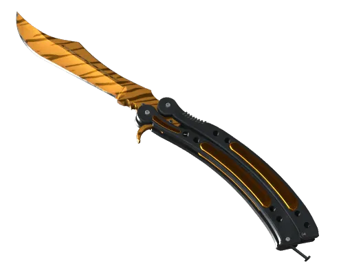 Butterfly Knife | Tiger Tooth