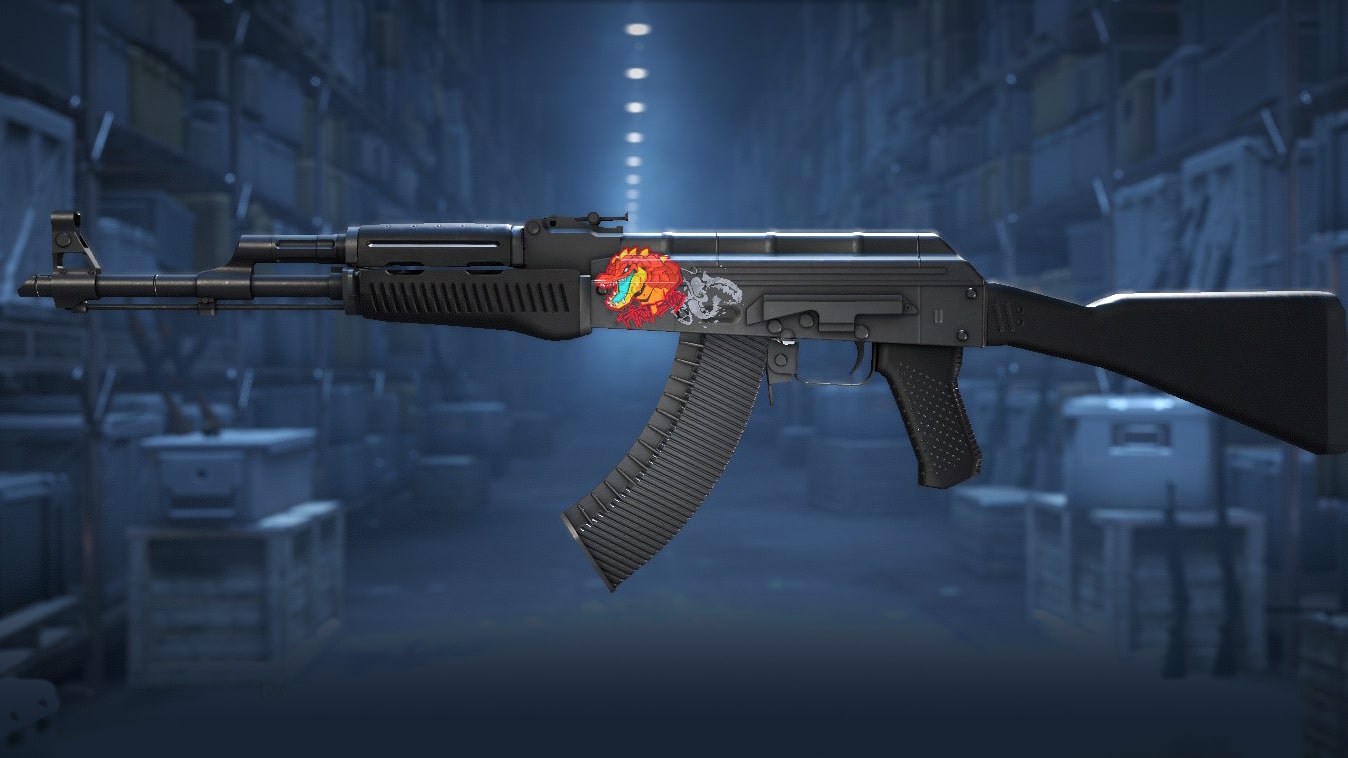 AK-47 | Gray Dragon Crafting Step 2