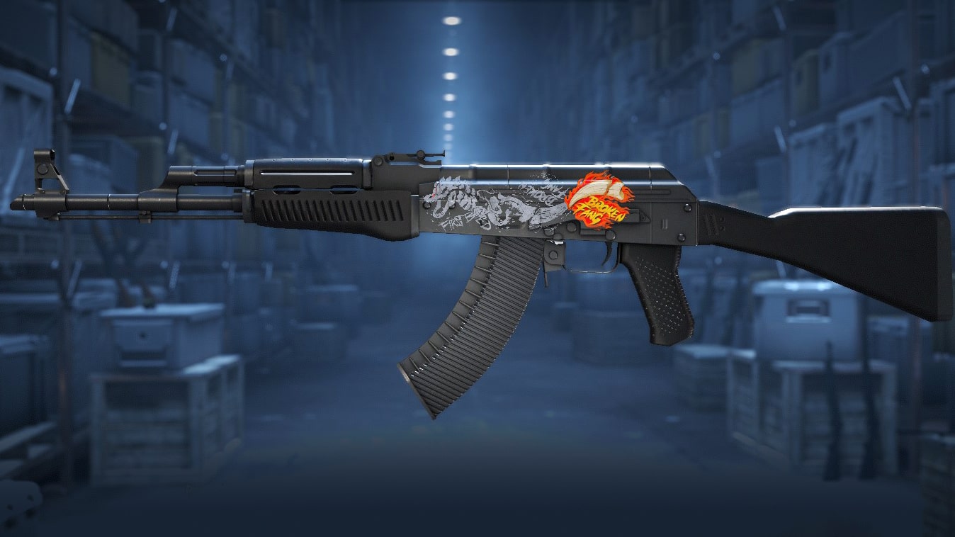 AK-47 | Gray Dragon Crafting Step 4