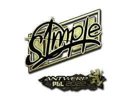 s1mple (Gold) | Antwerp 2022