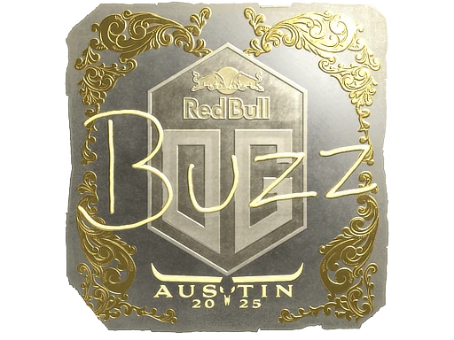 Sticker | Buzz (Gold) | Austin 2025