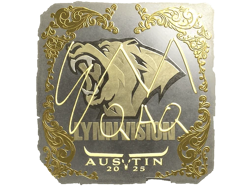 Sticker | EmiliaQAQ (Gold) | Austin 2025