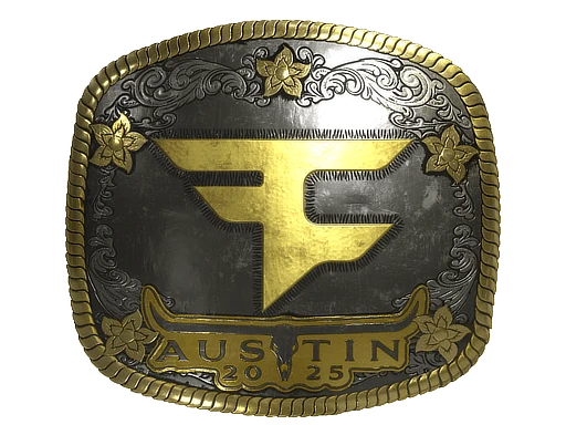 Sticker | FaZe Clan (Gold) | Austin 2025