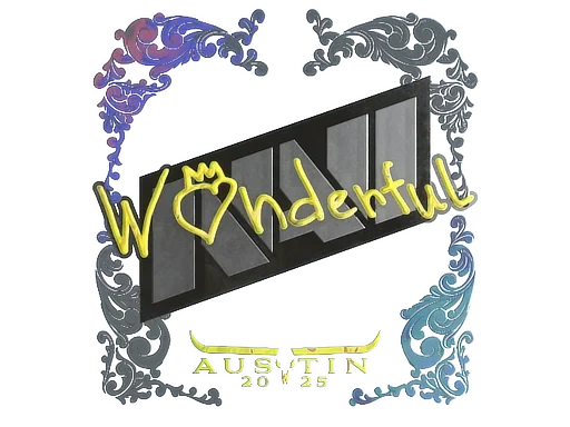 w0nderful (Holo) | Austin 2025