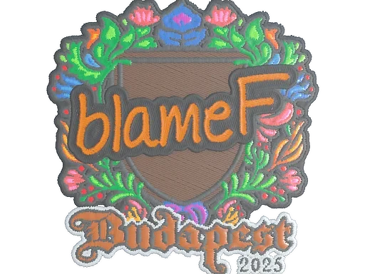 blameF (Embroidered) | Budapest 2025