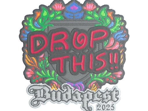 drop (Embroidered) | Budapest 2025