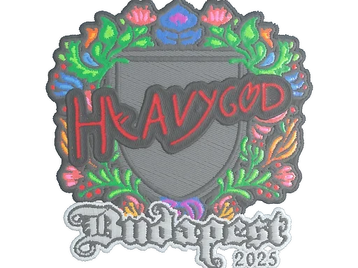 Heavygod (Embroidered) | Budapest 2025
