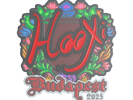 HooXi (Embroidered) | Budapest 2025