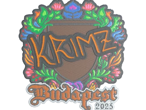 KRIMZ (Embroidered) | Budapest 2025