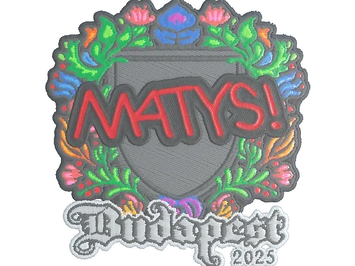 MATYS (Embroidered) | Budapest 2025