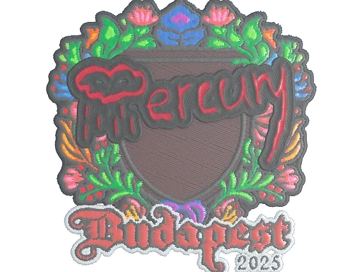 Mercury (Embroidered) | Budapest 2025