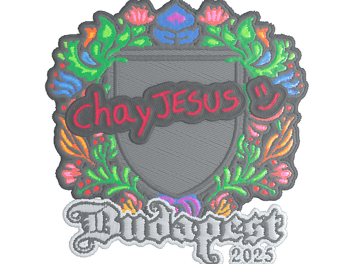 chayJESUS (Embroidered) | Budapest 2025