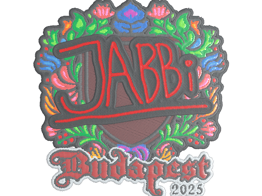 jabbi (Embroidered) | Budapest 2025