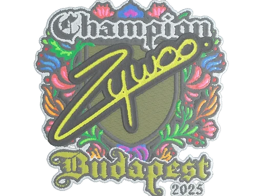 ZywOo (Embroidered, Champion) | Budapest 2025