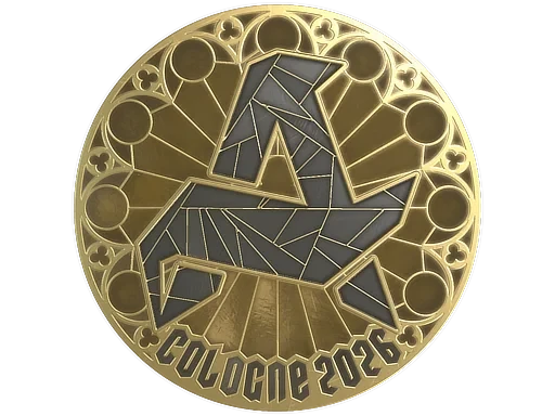 Sticker | Aurora (Gold) | Cologne 2026