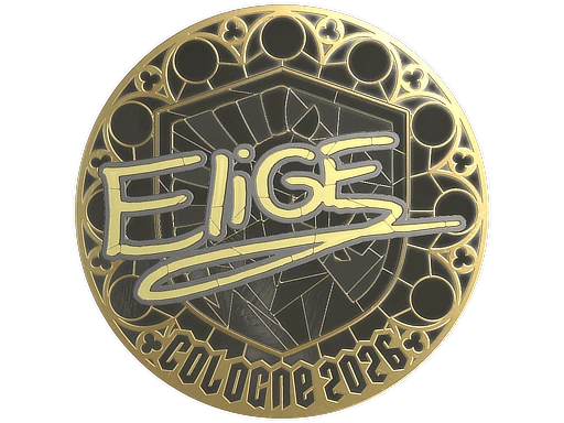Sticker | EliGE (Gold) | Cologne 2026