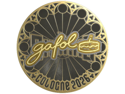 Sticker | gafolo (Gold) | Cologne 2026