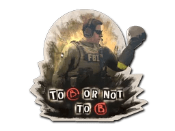 Sticker | To B or not to B
