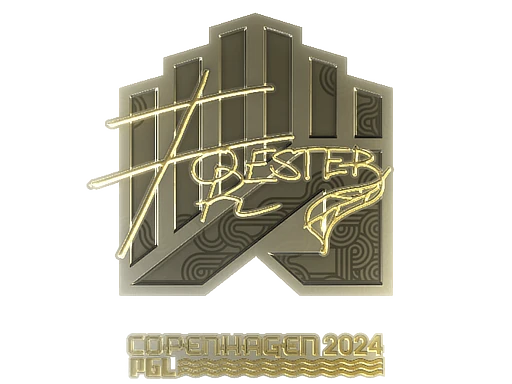 Sticker | Forester (Gold) | Copenhagen 2024