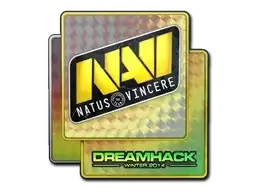 Sticker | Natus Vincere (Holo) | DreamHack 2014