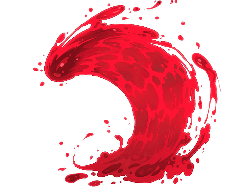 Sticker | Ruby Wave (Lenticular)