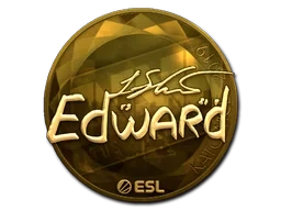 Sticker | Edward (Gold) | Katowice 2019