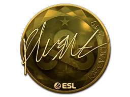 Sticker | flusha (Gold) | Katowice 2019