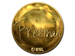 Sticker | Freeman (Gold) | Katowice 2019