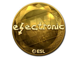 electronic (Gold) | Katowice 2019