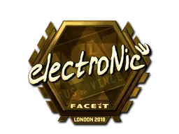 electronic (Gold) | London 2018