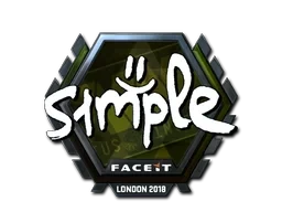 s1mple (Foil) | London 2018
