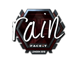 rain (Foil) | London 2018