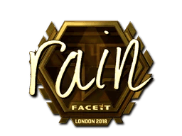 rain (Gold) | London 2018