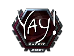 yay (Foil) | London 2018