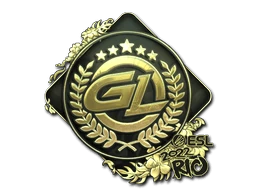Sticker | GamerLegion (Gold) | Rio 2022