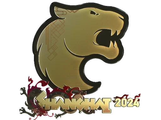 Sticker | FURIA (Gold) | Shanghai 2024