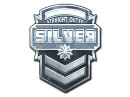 Sticker | Silver (Foil)