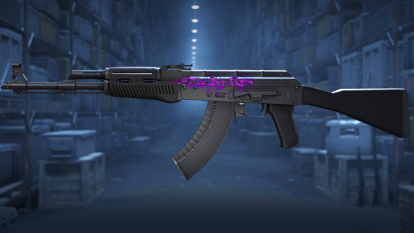 AK-47 | Purple Lightning Crafting Step 3