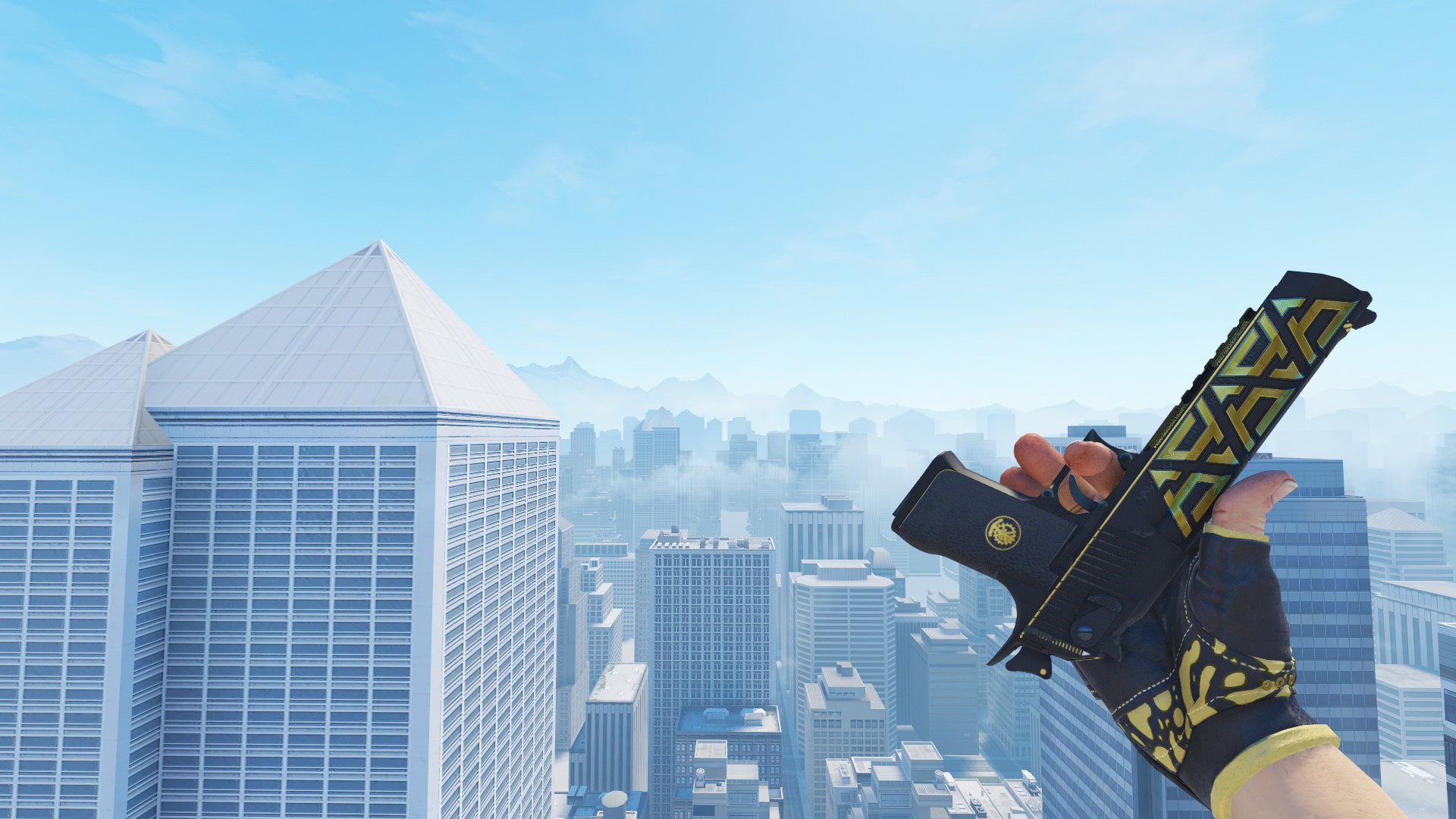 Desert Eagle | Golden Conspiracy ScreenShot 2