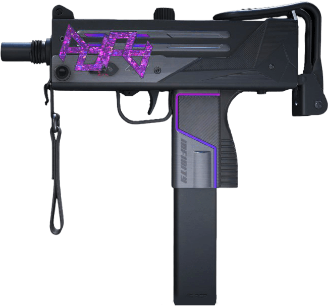 MAC-10 | Light Box Pink Line Craft Step 2