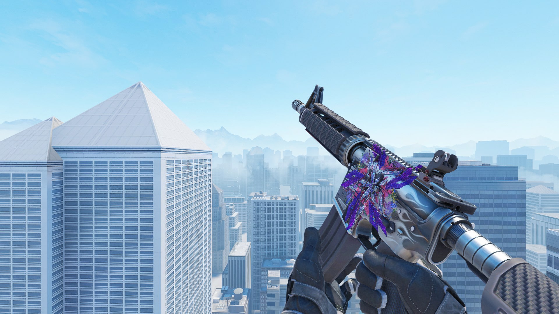 M4A4 | Purple Star ScreenShot 3